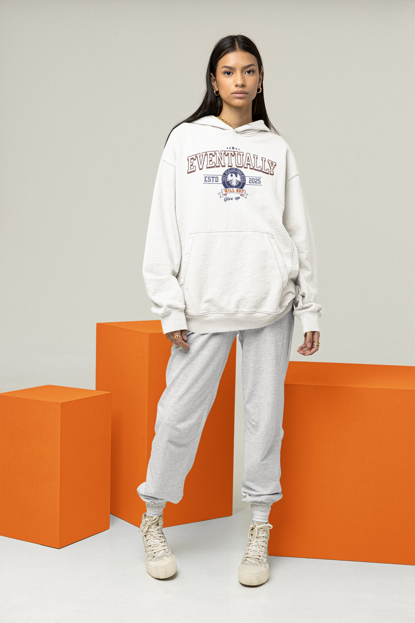 Eventually - Oversized Hoodie